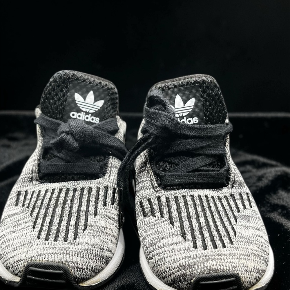 Adidas infant Black and White Sneakers